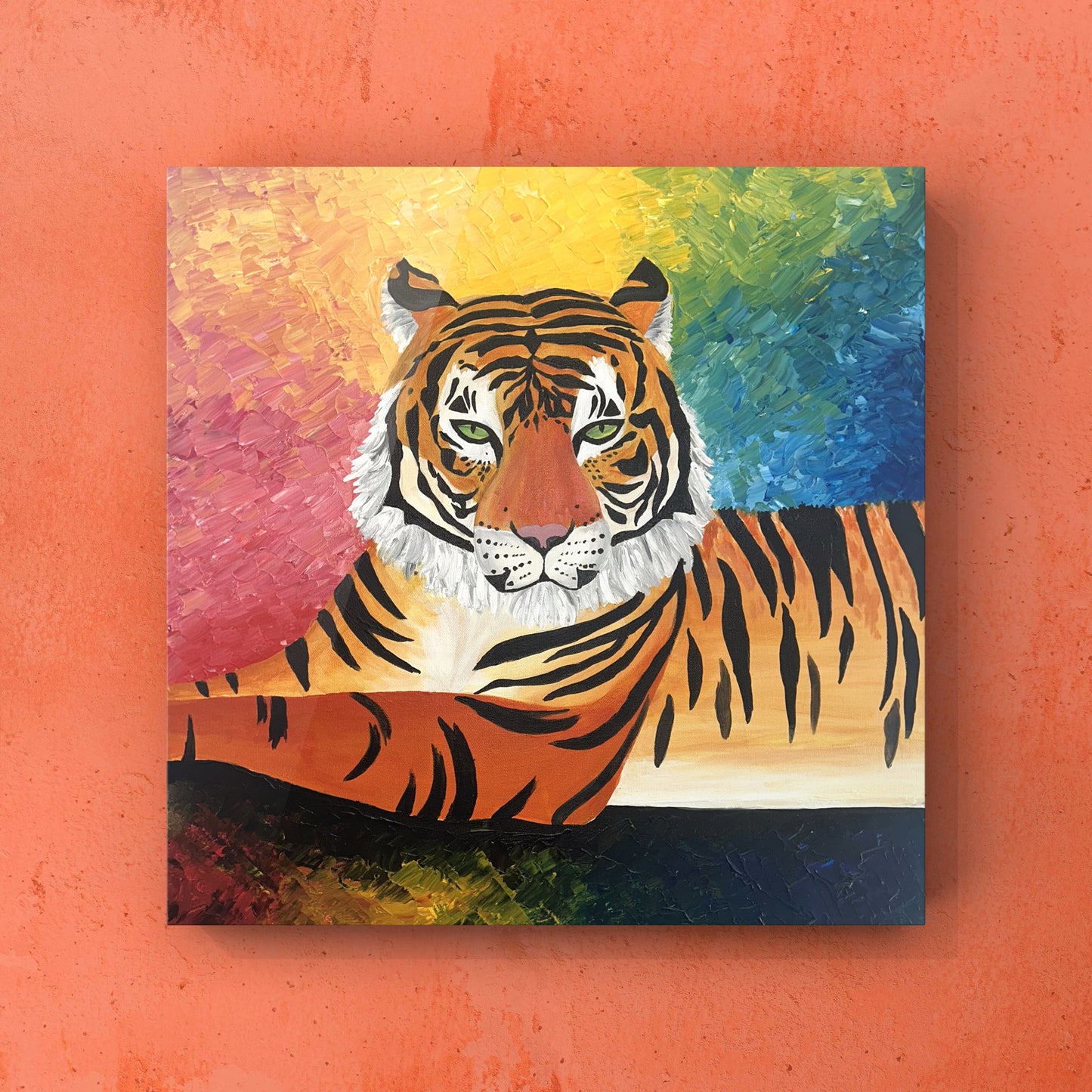 The King of Color - Canvas Print