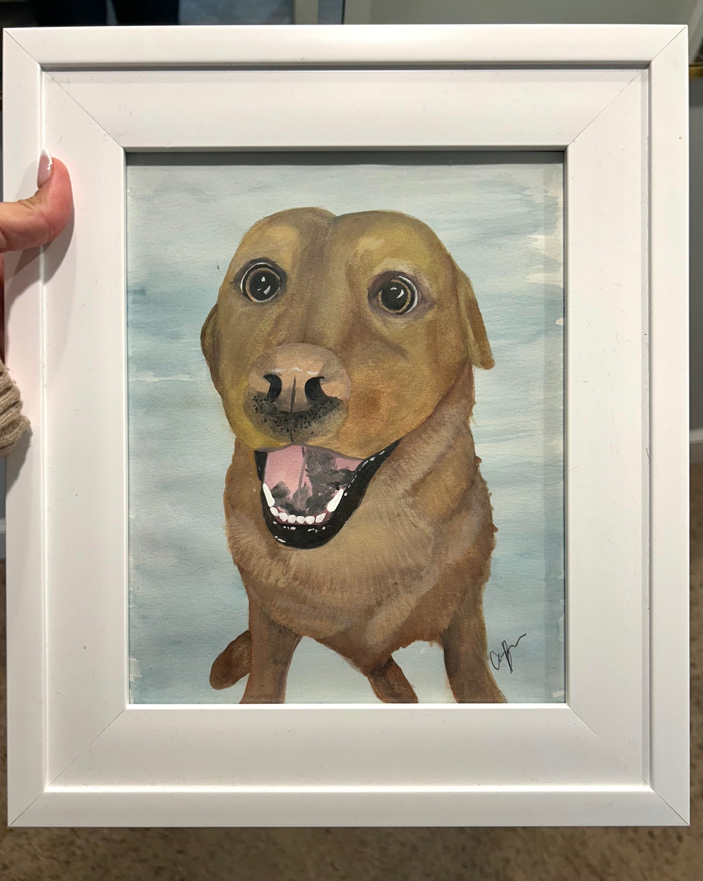 Custom Watercolor Pet Portraits