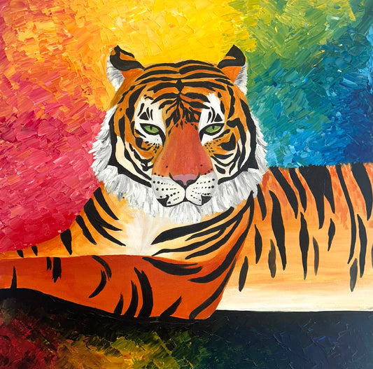 The King of Color - Canvas Print
