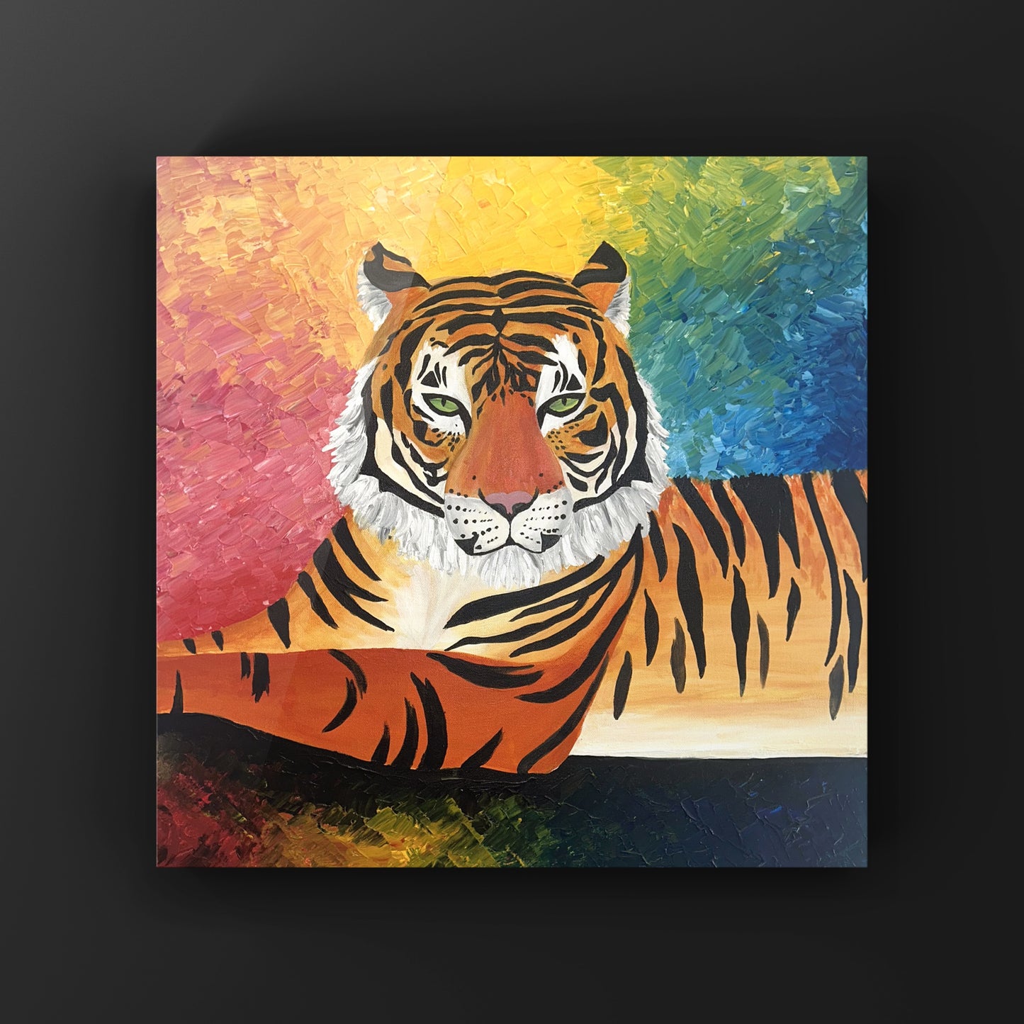 The King of Color - Canvas Print
