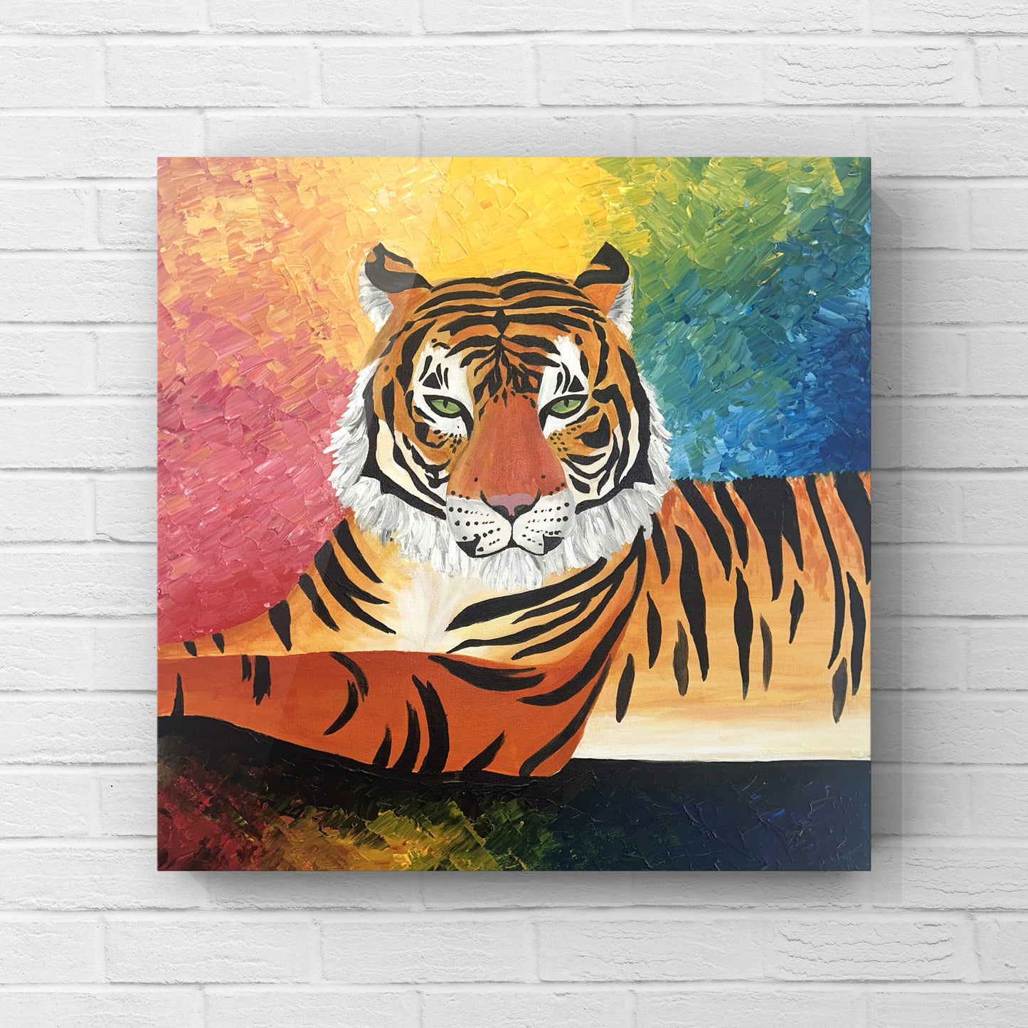 The King of Color - Canvas Print